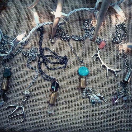 Some jewelry for my hunting and fishing ladies! Antlers and bullets! www.etsy.com/shop/CurryCountyLo