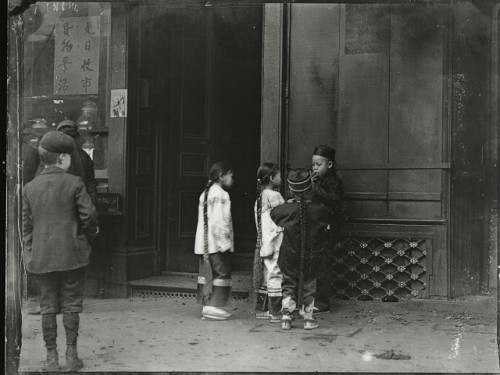 victorianchap: “His first cigar”. Chinatown, San Francisco. ca. 1896. Photo by Arnold Ge