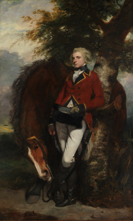 spoutziki-art:Captain George K. H. Coussmaker (1759–1801) by Sir Joshua Reynolds, 1782