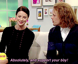 outlander-starz:SamCait on Lorraine