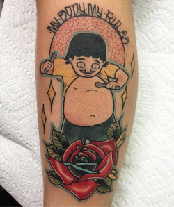 fuckyeahtattoos:  Tattoo by Jay Joree in