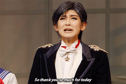 sera myu appreciationMikako’s curtain call speech