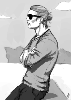 themadknightuniverse:  Hannibun because of reasons.   Bonus:  