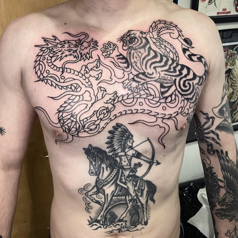 year of birth tattoo on stomachTikTok Search