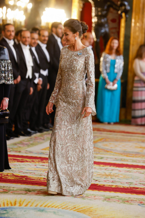 May 17, 2022: King Felipe and Queen Letizia offered a gala dinner to Sheikh Tamim bin Hamad Al Thani
