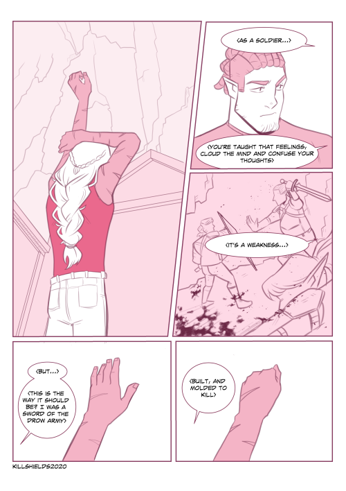 (Feelings) A short comic based around our Abyss DnD campaign.CW Blood/AbuseWanted to draw something 