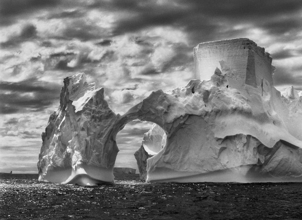 Ice castles (iceberg in the Waddell Sea, Antarctica)