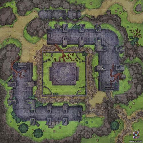 Hey, everyone!This week I have for you a map featuring some old ruins that lay in the forest. Surrou
