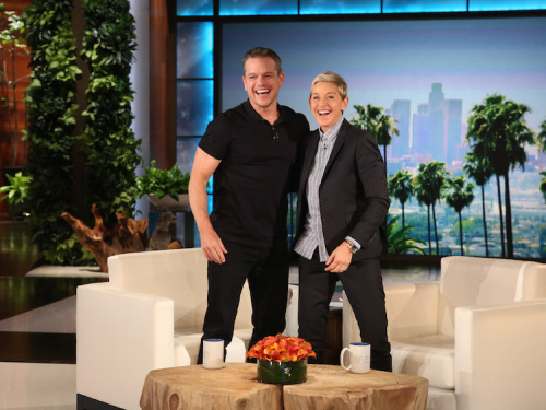 Matt Damon on Ellen.