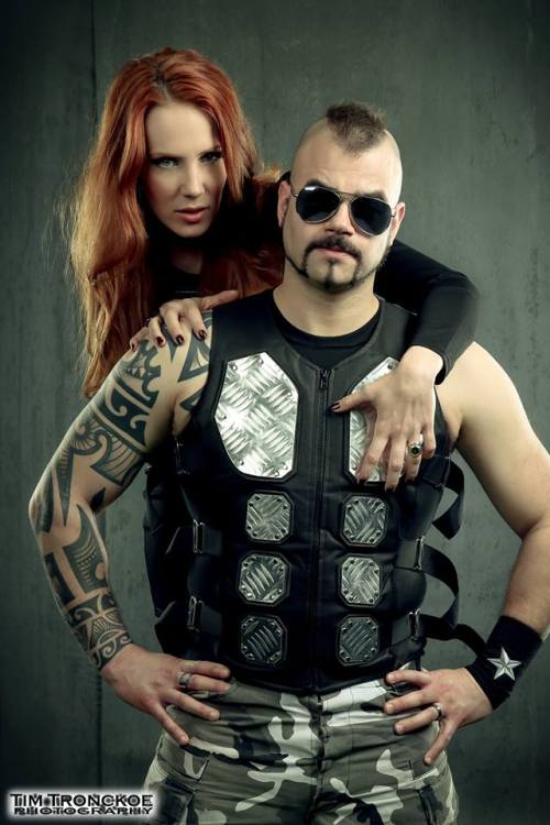 Porn photo fyepica:  Simone Simons (Epica) and Joakim