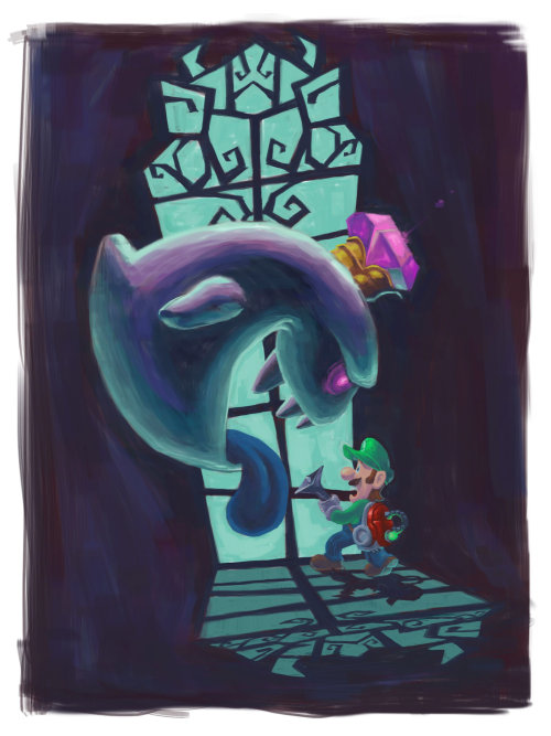 Luigi’s MansionArt by Christopher Holler