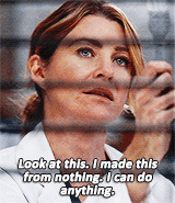 kepnerrrd:  Grey’s + self-praise