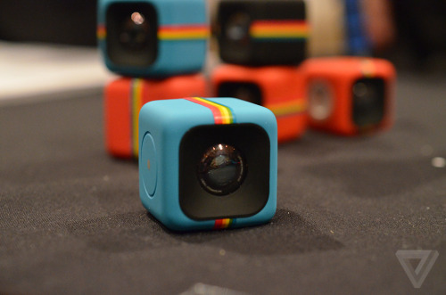 tscp:  Polaroid unveils an adorable, tiny cube camera for action shots | The Verge