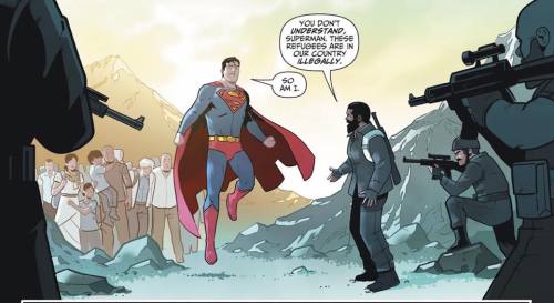 leviticus101st:  the-bluebonnet-bandit:  thefingerfuckingfemalefury:   asknightwing:  funnypages:  “I’ll make you a deal. If you can deport me, then you can deport them”   I love you Superman I’ll never stop loving you   &lt;3 The real Superman