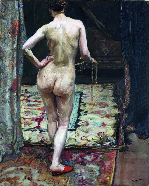 Max Slevogt - Female nude from the back - 1905