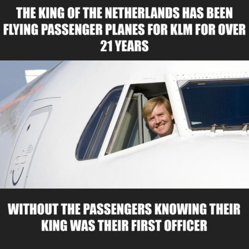 justdutchthings: Our king is pretty cool.