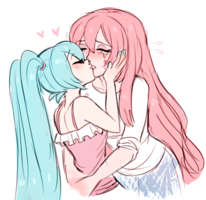 goth-albino-angel replied to your post: a lukaLuka’s anxiety getting to her again? Can Miku help?hahaha miku cant leave her alone for a minut e