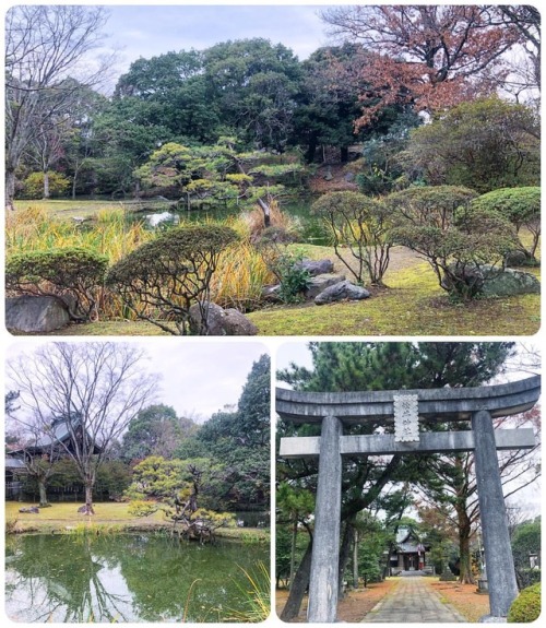 ＼おにわさん更新情報／ ‪[ 熊本県八代市 ] 松井神社の茶庭 Matsui-Jinja Shrine Garden, Yatsushiro, Kumamoto の写真・記事を更新しました。 ーー江戸
