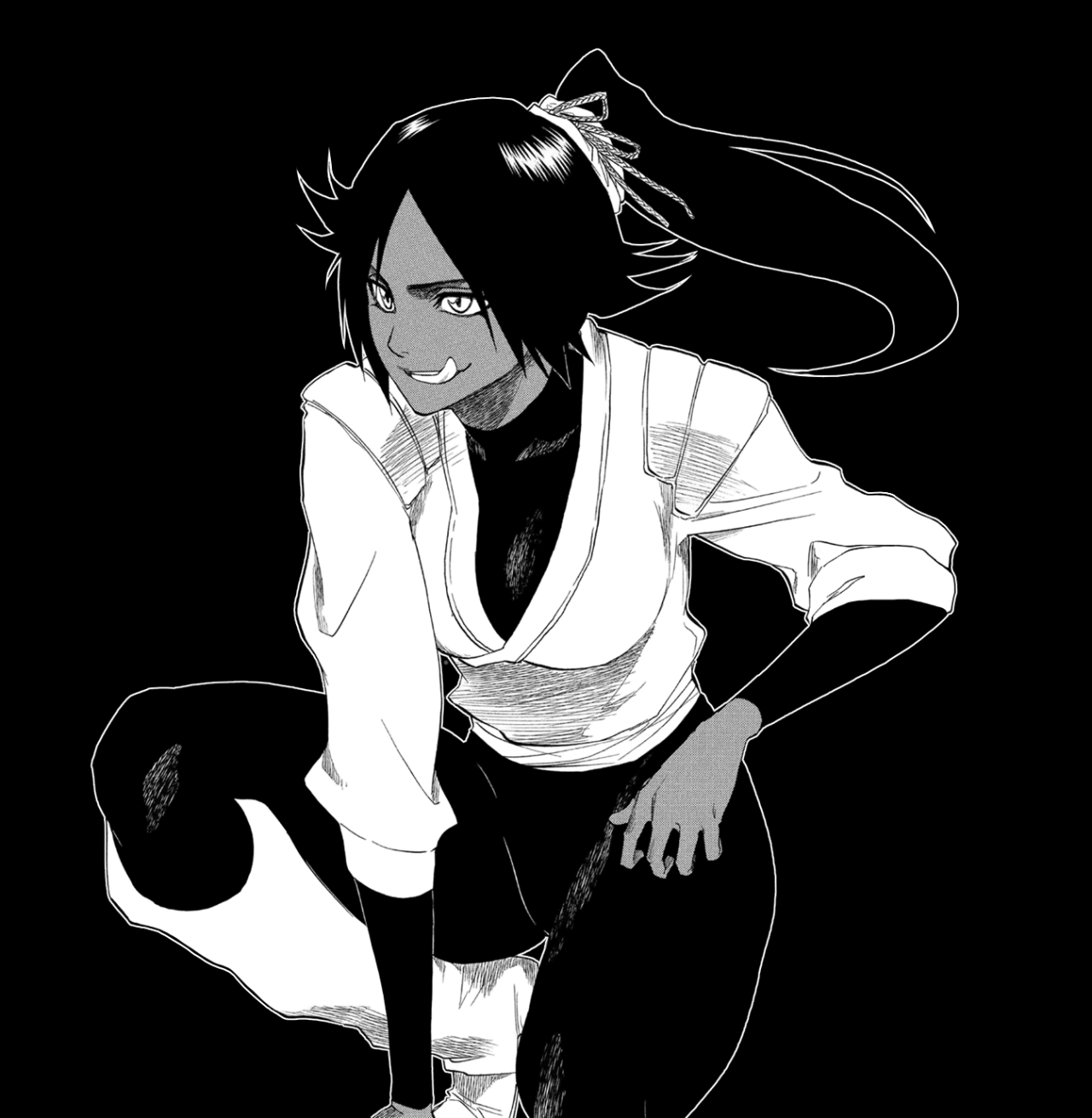 Bleach yoruichi manga