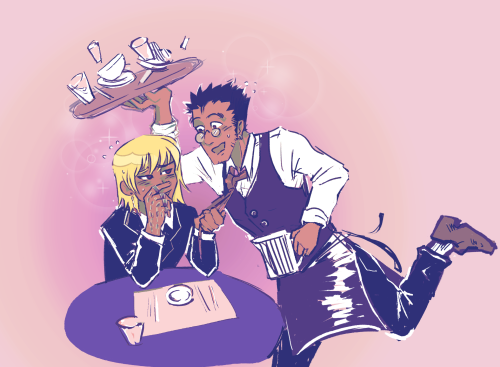 Nana on X: Day 21: Leorio and Kurapika #PrideMonth #leopika