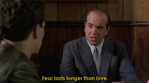 the-ocean-in-one-drop-deactivat: A Bronx Tale (1993)  Favorite movie.