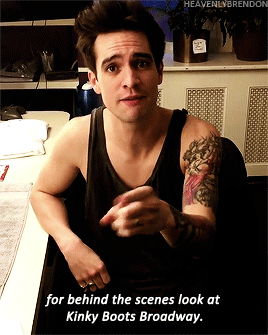 heavenlybrendon: Check out our Instagram Story for a behind scenes look at @kinkybootsbway with @bre