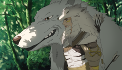 day-dream-fever:  princess mononoke au, i have some other screenshots i want to do but im not very fast v_v so have theses for now 