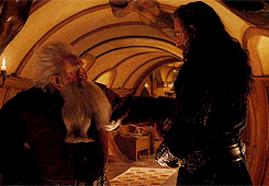 theheirsofdurin:  ”It’s Oakenshield. That filthy dwarvish usurper. He sent you