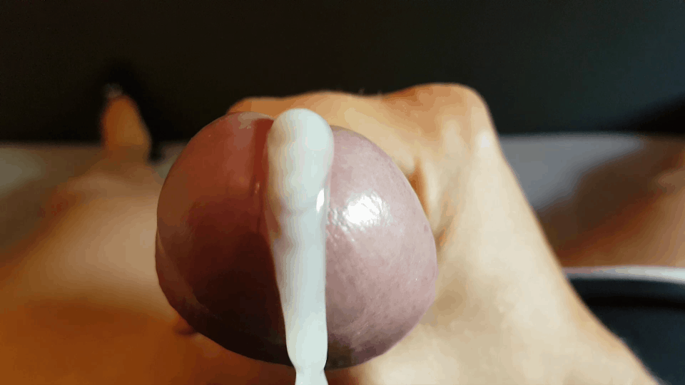 Cumshot bdsm uncut POV