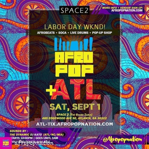 IT’S GOING DOWN TOMORROW NIGHT!!!#Repost @afropopnation・・・Peace + Blessings Atlanta tribe… We