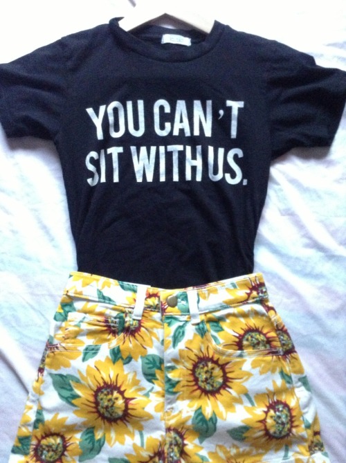 ultimatebeauties:  GET THE YOU CAN’T SIT TEE HERE→