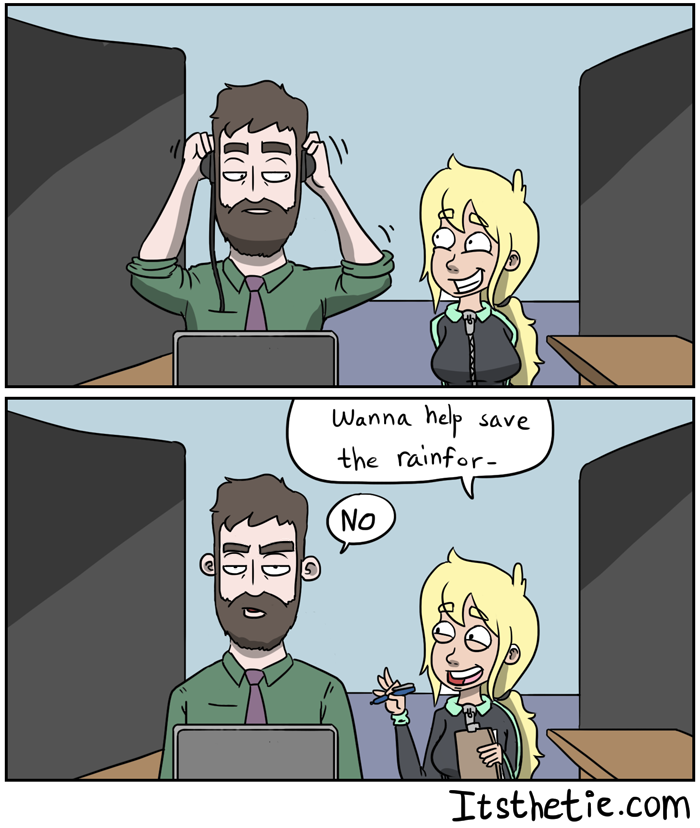 itsthetie:  The prequel to this comicBonus panel / facebook / patreon