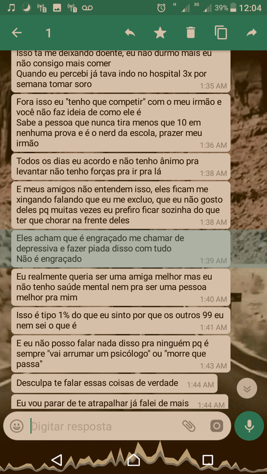 Voc Acha Que O Centro Do Mundo Mas Descobre Que Outras Pessoas Tambm Tem Problemas.