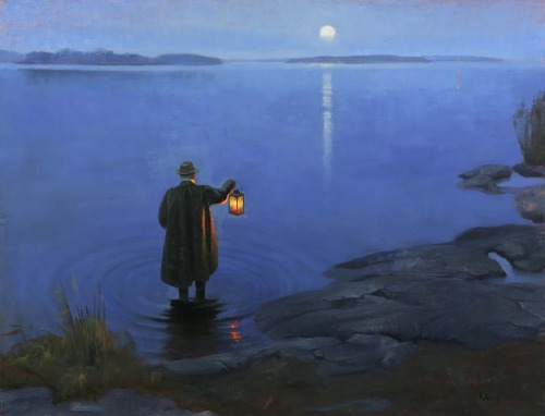 urgetocreate: Alexander Klingspor (Sweden, 1977), Lantern, Oil on board  