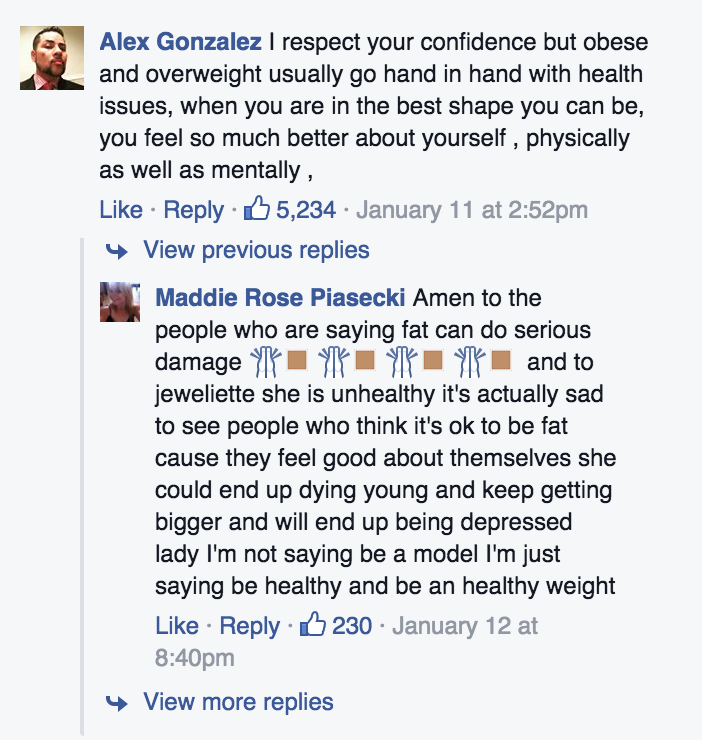 micdotcom:  Reality star shuts down the fat-phobic hatersMar Ortiz, a cast member