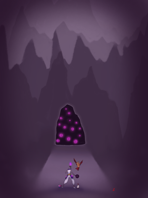 Me: Ah Yes. I Have An Image In My Head Of A Glorious Mountain, The Lone Figure Shadowed Before It, Danger