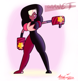 aaroncervantesart:  Here’s Garnet.