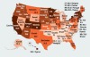 Life expectancy, US states compared to countries