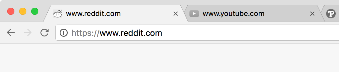 Chrome - When the browser can’t connect to a website, it displays a greyed out version of the favicon.
/via Thomas Park