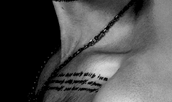 greatestview: Chris Evans + collarbone tattoo