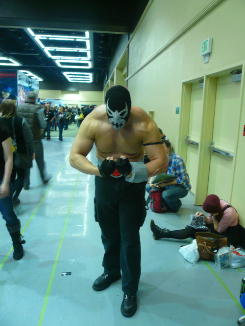 lifemodeldecoyoftonystark: |Day Two of Emerald City Comicon - Part 2| That Bane… I could not 