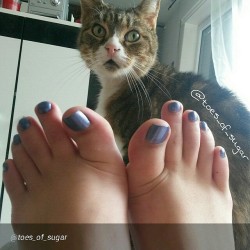 tootoes:  By @toes_of_sugar “Hahaha 😁.