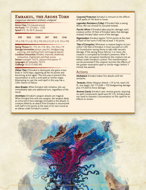 Emrakul, the Aeons Torn / Emrakul, the Promised EndIf you’d like to support what I do, find free pdf