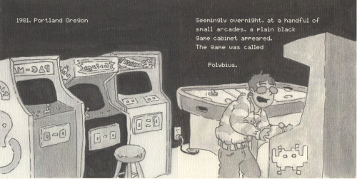 blenderweasel: At long last, here’s my newest urban legend/conspiracy theory zine, Polybius! &