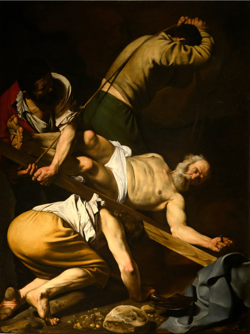 The Crucifixion of Saint Peter - Michelangelo Merisi da Caravaggio