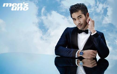 Godfrey Gao Для Men&rsquo;s Uno 08/2013