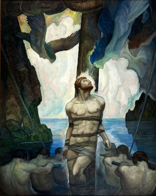 ratatoskryggdrasil: N. C. Wyeth, The Sirens, 1929