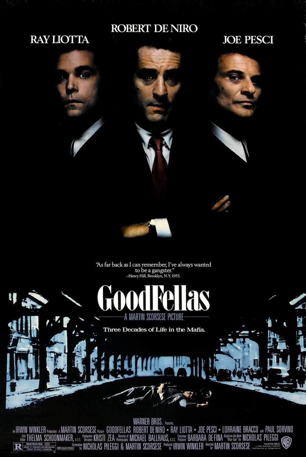 On this day in 1990, The movie, Goodfellas, is released in theaters.