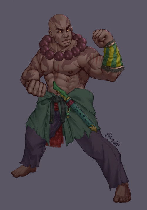 D&D Monk by Brandon Gibbs