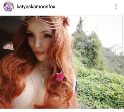(more girls like this on http://ift.tt/2mVKSF3) Miss MoonFox with red hair.